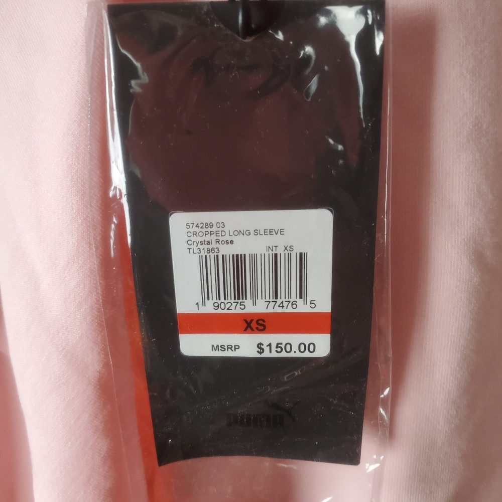 Fenty Puma Rihanna Cropped Sweatshirt XS & S NWT - Picture 7 of 7